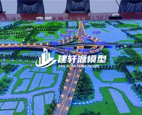 祁门高速公路沙盘定制